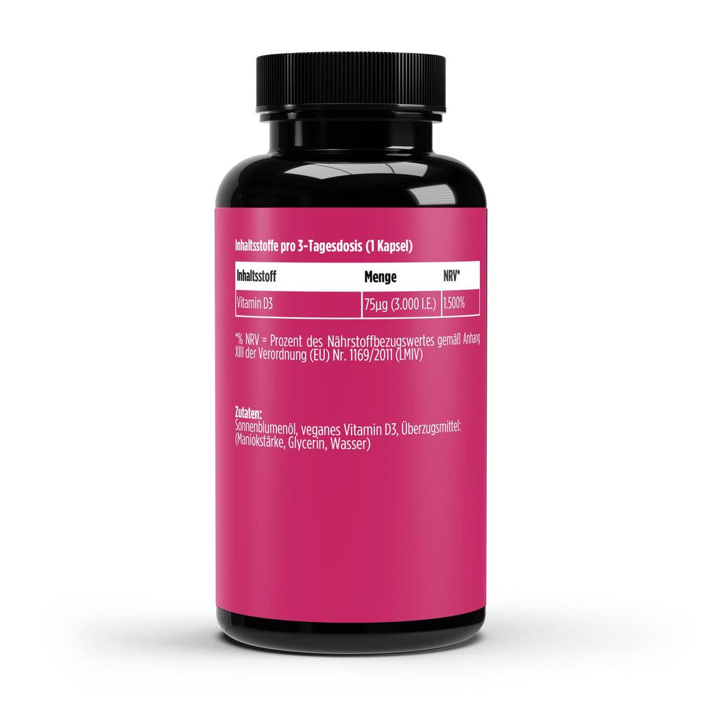 Vitamin D3 3.000 I.E. Softgels – Produktansicht 3